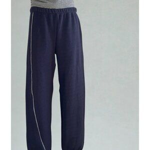 Blue Studio "Half Pipe" Sweatpants, Navy Blue, Size Small